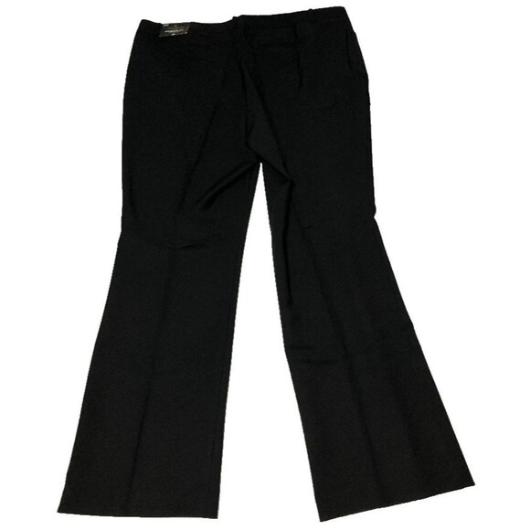 NWT Worthington Women's Black Dress Pants Modern Fit Trouser Leg Plus Size 20W - Picture 2 of 11